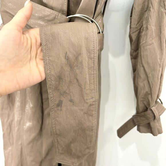 L'ACADEMIE for Revolve The Cammi Trench Khaki Removable Belt - Picture 10 of 12